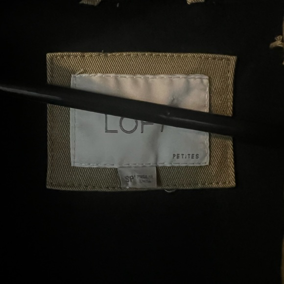 The loft green utility jacket with appliqué small - Picture 3 of 3